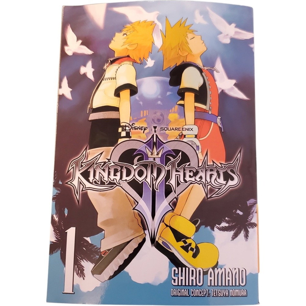 Kingdom Hearts II Vol 1 Manga Omnibus Shiro Amano Yen Press English Disney Book